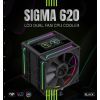 Кулер до процесора Gamemax SIGMA 620 LCD BK зображення 6