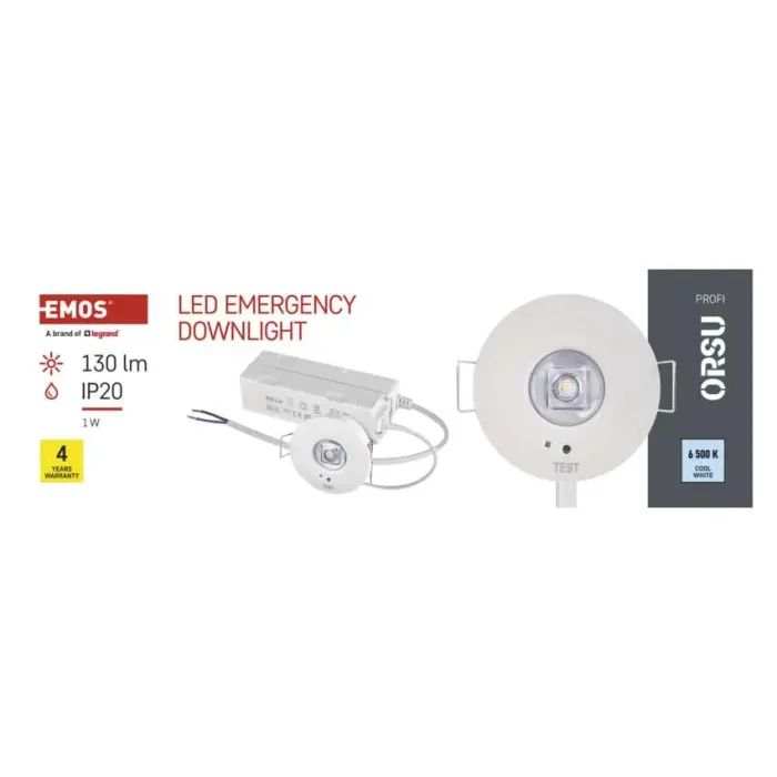 Світильник EMOS 1Вт 130лм (ZN1330) зображення 10