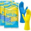 Перчатки хозяйственные Добра Господарочка Латексные Крепкие Размер L (4820086523752)
