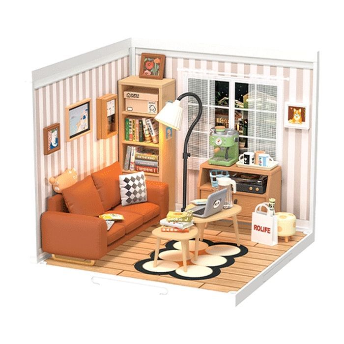 Конструктор Robotime Rolife 3D Затишна вітальня (DW007)