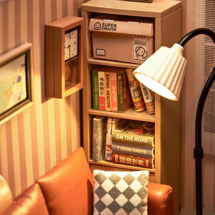 Конструктор Robotime Rolife 3D Затишна вітальня (DW007) зображення 4