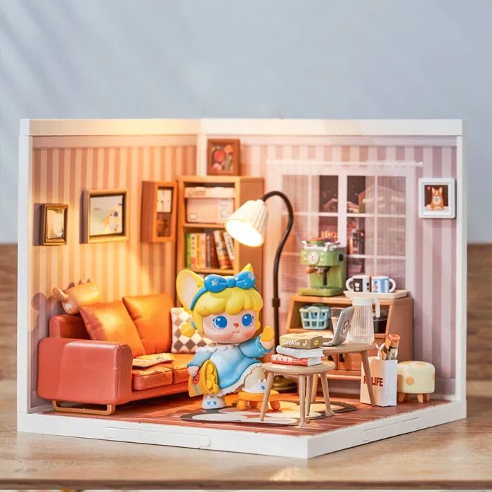 Конструктор Robotime Rolife 3D Затишна вітальня (DW007) зображення 5