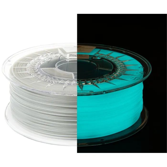Пластик для 3D-принтера Spectrum PLA Glow in the Dark 1.75mm 0.5kg YELLOW-GREEN (80168) изображение 2