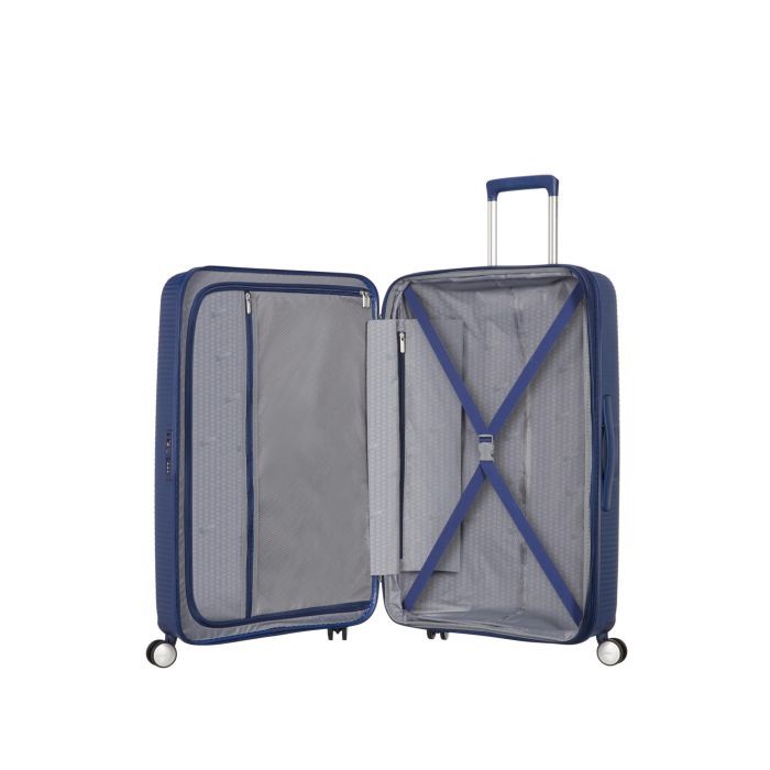 Валіза American Tourister Soundbox 97/110 л темно-синя (32G*41003) зображення 4