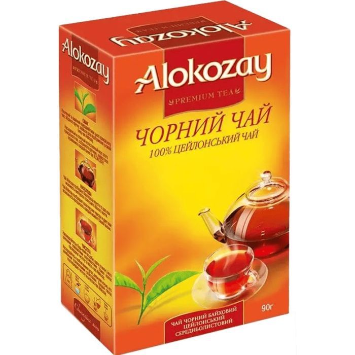 Чай Alokozay черный крупнолистовой BOP1 90 г (4820229041396)