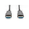 Кабель мультимедийный HDMI M to HDMI M 10m 4K AOC hybrid-fiber black Digitus (AK-330125-100-S) изображение 2