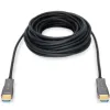 Кабель мультимедийный HDMI M to HDMI M 10m 4K AOC hybrid-fiber black Digitus (AK-330125-100-S) изображение 3