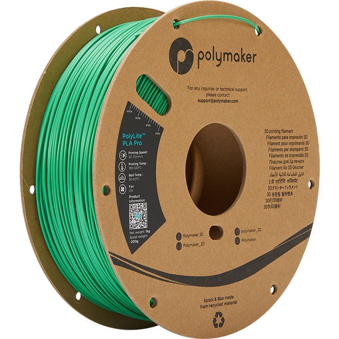 Пластик для 3D-принтера Polymaker PLA POLYLITE PRO 1,75mm 1kg YELLOW (PA07009)