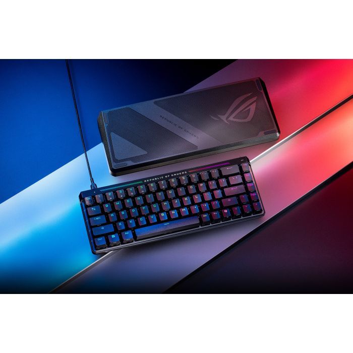 Клавиатура ASUS ROG Falchion Ace HFX USB UA Black (90MP03VE-BKMA00) изображение 2