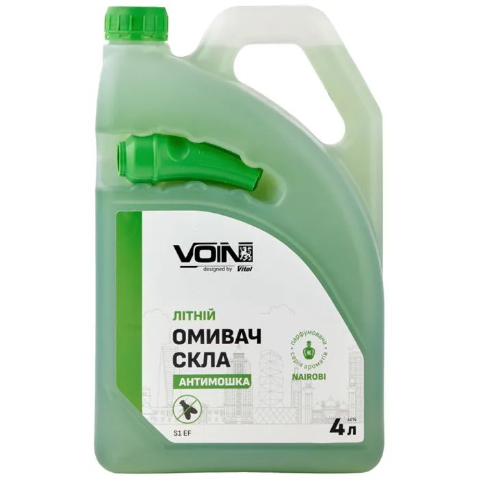 Омыватель автомобильный VOIN Найробі 4л антімошка (VOIN S1 EF)