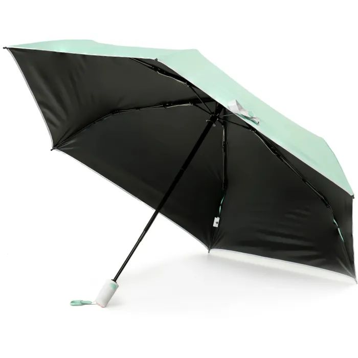 Зонт Krago Мяу складна міні повний автомат зелений (umb-11-001)