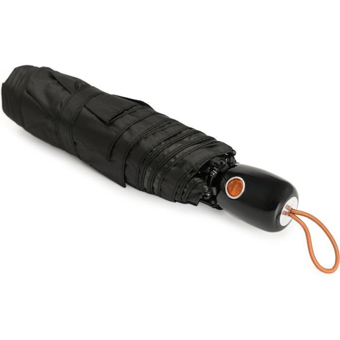 Парасоля Krago складана жіноча RETRO повний автомат чорнна (umb-17-001) зображення 4