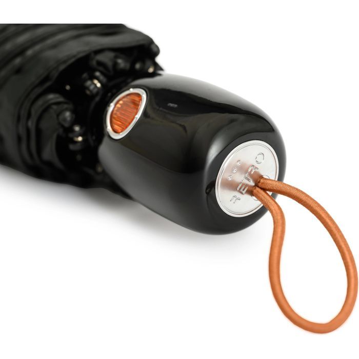 Парасоля Krago складана жіноча RETRO повний автомат чорнна (umb-17-001) зображення 5