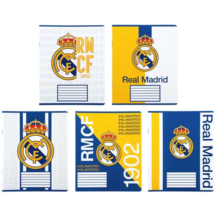 Зошит Kite Real Madrid, 12 аркушів, клітинка (RL26-232)