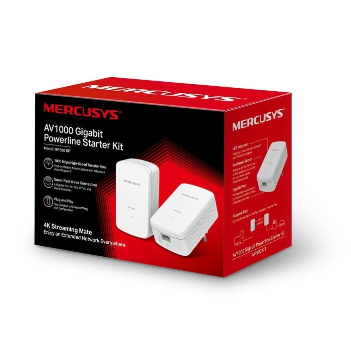 Адаптер Powerline Mercusys MP500KIT изображение 3