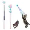 Іграшка для котів Petgravity Інтерактивна висувна вудочка з лазером блакитна (PG-CT053B) зображення 3
