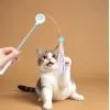 Іграшка для котів Petgravity Інтерактивна висувна вудочка з лазером блакитна (PG-CT053B) зображення 8