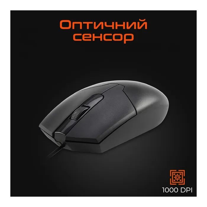 Мышка Meetion M360 USB Black (MT-M360-A160CM) изображение 3