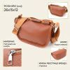 Сумка Vintage Из натуральной кожи Коричневая (22906) изображение 4