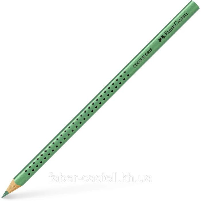 Карандаши цветные Faber-Castell Grip акварельні/3 металік 10 кольорів (201545) (32479) изображение 4
