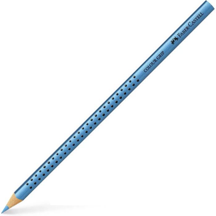Карандаши цветные Faber-Castell Grip акварельні/3 металік 10 кольорів (201545) (32479) изображение 5