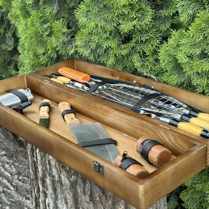 Набор для барбекю Metalzavod Майстер BBQ темний (PN-BBQ-DK) изображение 4