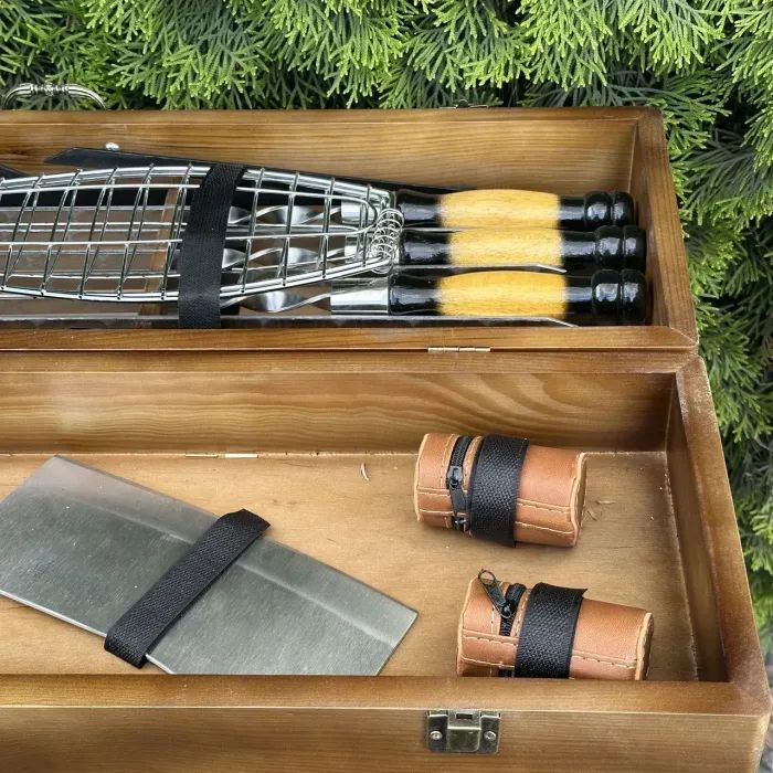 Набор для барбекю Metalzavod Майстер BBQ темний (PN-BBQ-DK) изображение 8