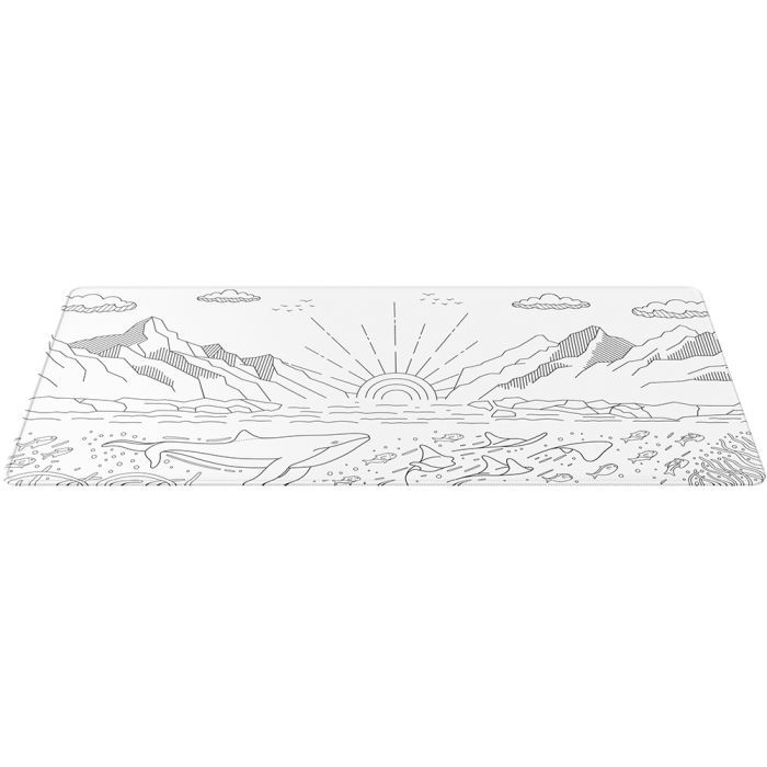 Коврик для мышки Dark Project Terra Nostra XL White (DPMP_NOSTRA_WHITE_XL) изображение 3