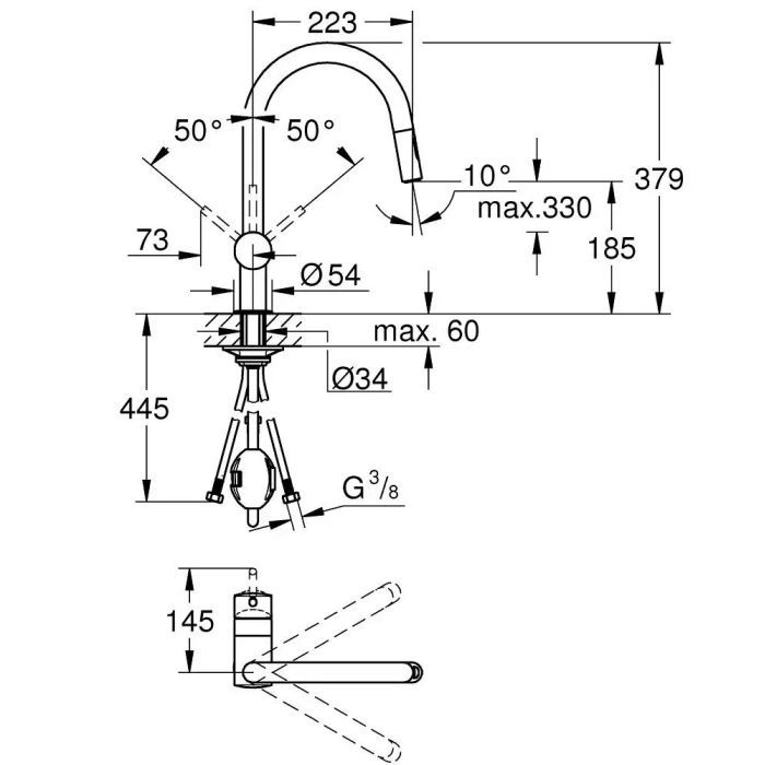 Смеситель Grohe Minta (32321DC2) изображение 3