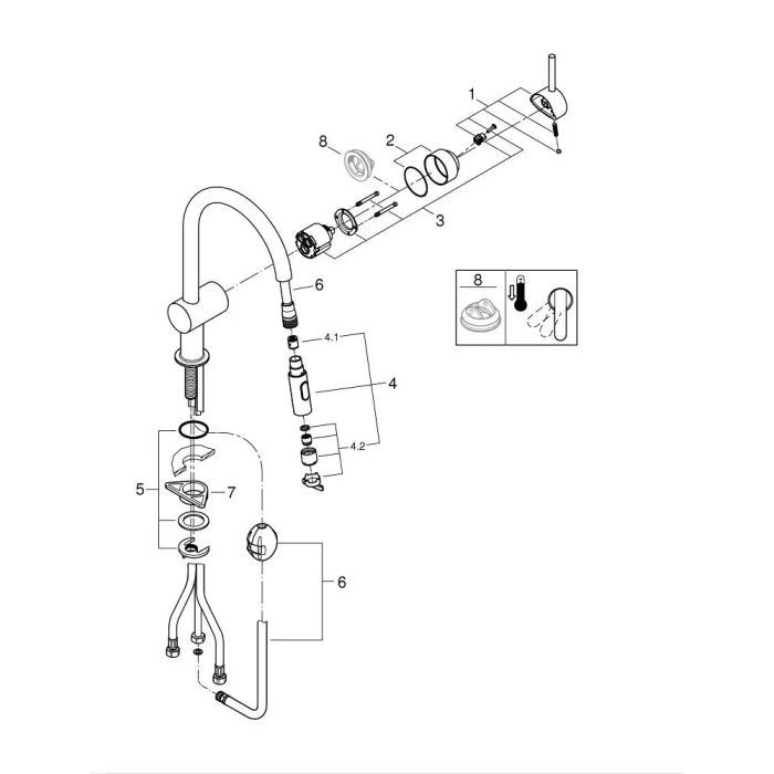 Смеситель Grohe Minta (32321DC2) изображение 4