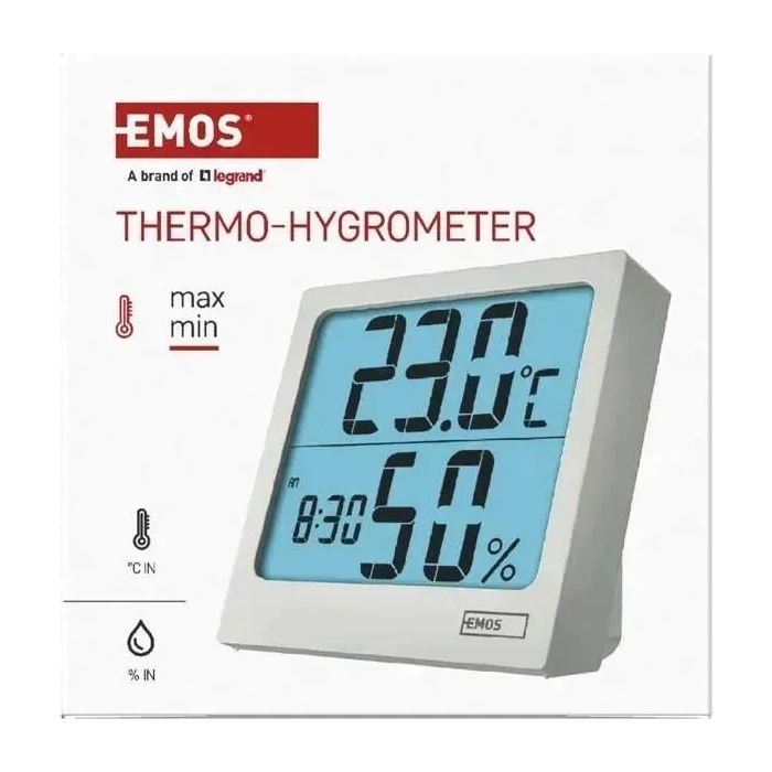 Термо-гигрометр EMOS E0114N изображение 9
