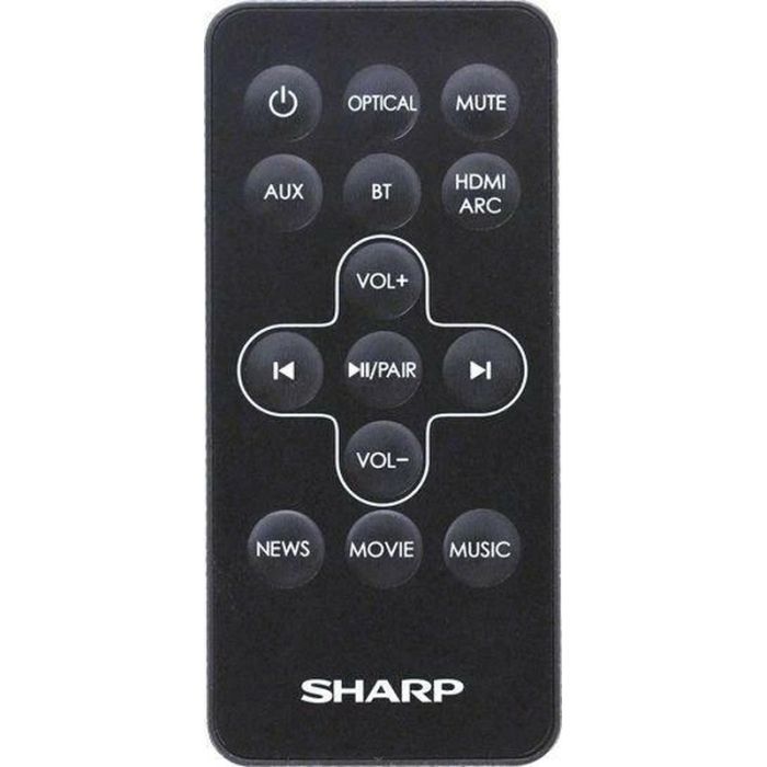Акустическая система Sharp HT-SB140 (MT) Black (HT-SB140MT) изображение 5
