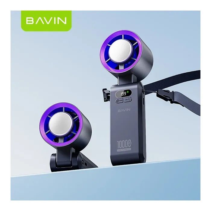 Вентилятор BAVIN BF-004 ICE CUBE TURBO FUN 10000RPM Black-purple (BF-004 BP) изображение 9