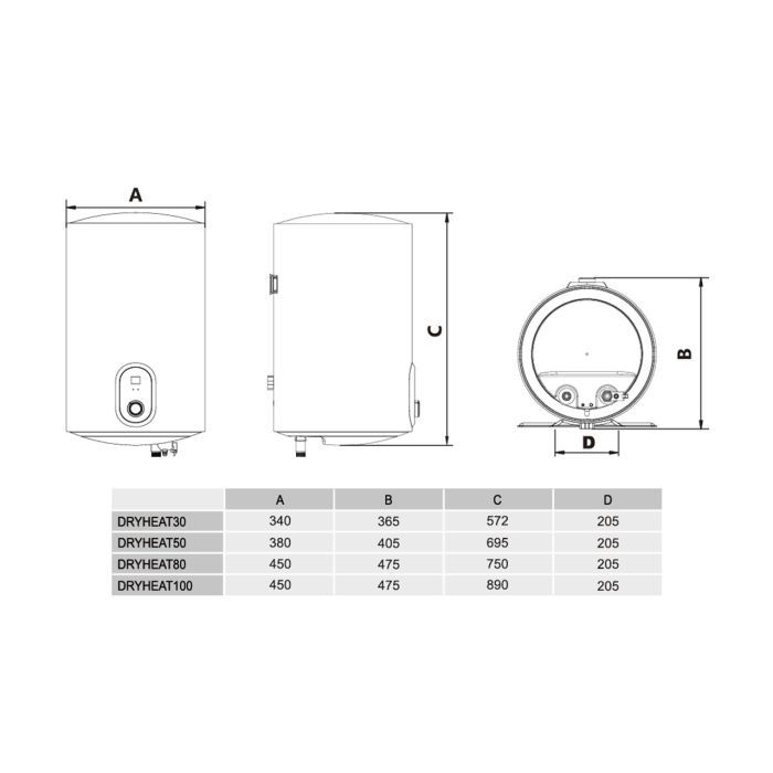 Бойлер Gorenje DryHeat 30 (747936) изображение 2
