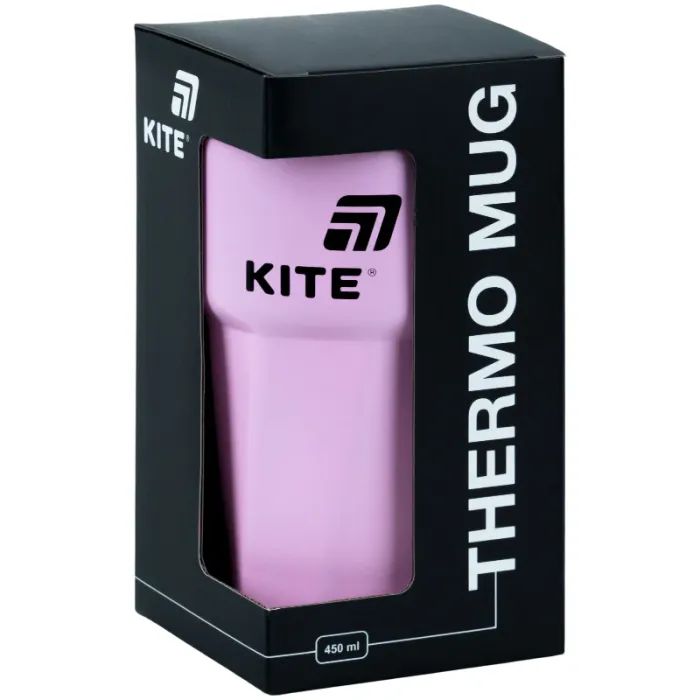 Термокружка Kite K26-1220 450 мл, рожева (K26-1220-1) изображение 5