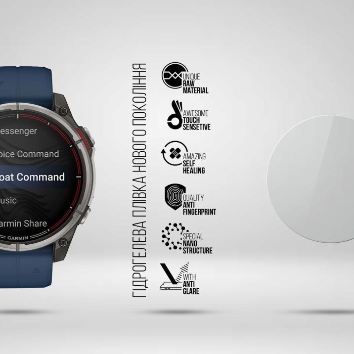 Плівка захисна Armorstandart Matte hydrogel Garmin Quatix 8 47mm 6 pcs (ARM92027) зображення 2