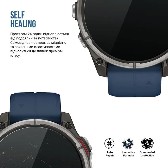 Плівка захисна Armorstandart Matte hydrogel Garmin Quatix 8 47mm 6 pcs (ARM92027) зображення 3