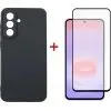 Чехол для мобильного телефона Dengos Carbon Cover + Glass Samsung Galaxy A37 Black (DG-KM-194)