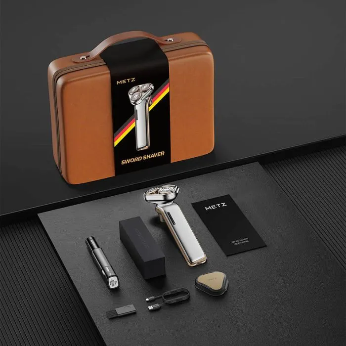 Электробритва Metz The Sword Shaver with Sword with nose hair cutter (MZDF032) изображение 5