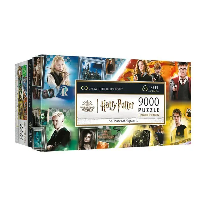 Пазл Trefl UFT Harry Potter Будинки Хогвартса 9000 елементів (5900511810233)
