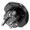 Переходник Universal adapter US/UK/AU to EU bkack HOCO (6931474791511) изображение 3