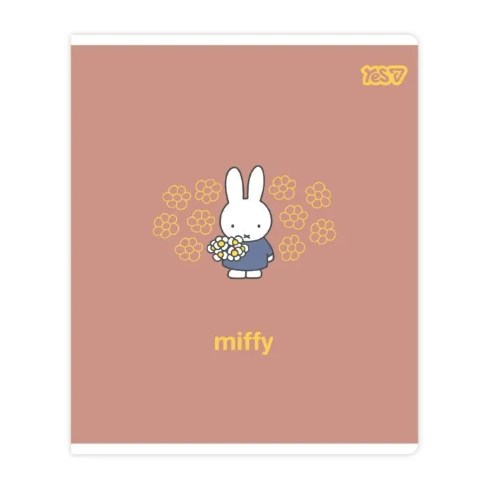 Зошит Yes Miffy Bunny А5 18 аркушів клітинка (768598) зображення 4