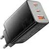 Зарядное устройство Essager 2xUSB-C + 1xUSB PD67W QC4.0 FCP GaN black (ECT67W-LJB01-Z) изображение 3