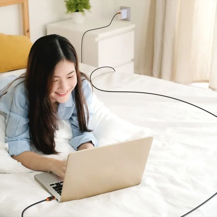 Дата кабель USB-C to USB-C 3.0m 100W (20V/5A) premium J5create (JUCX25L30-N) изображение 11