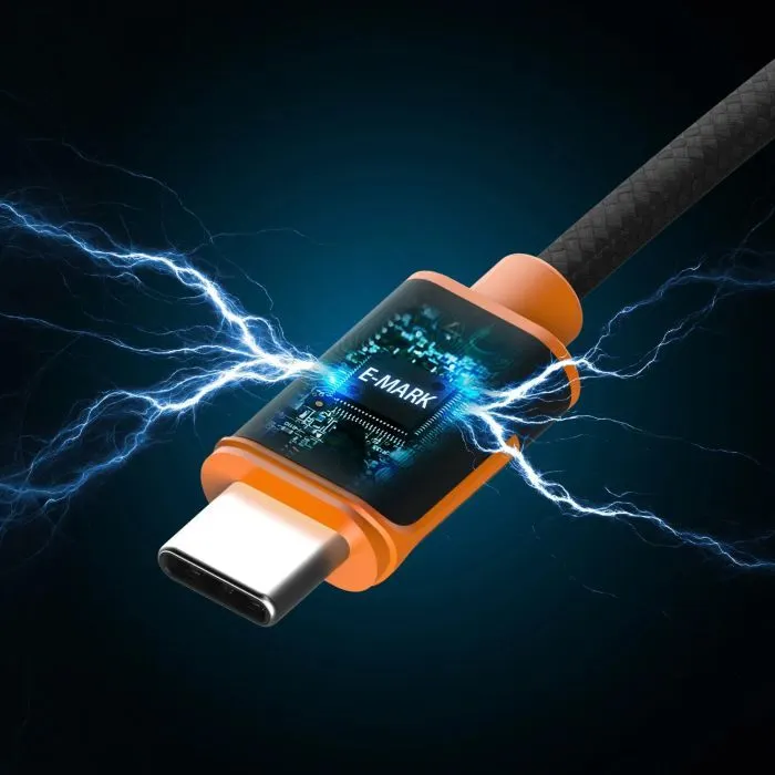 Дата кабель USB-C to USB-C 3.0m 100W (20V/5A) premium J5create (JUCX25L30-N) изображение 6