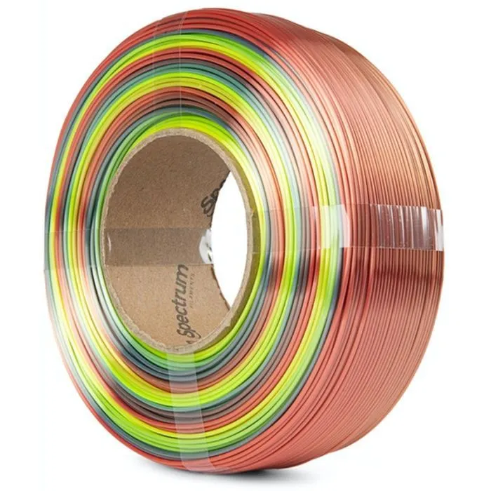 Пластик для 3D-принтера Spectrum PLA Silk Rainbow 1.75mm 1kg ReFill Fusion (81284)