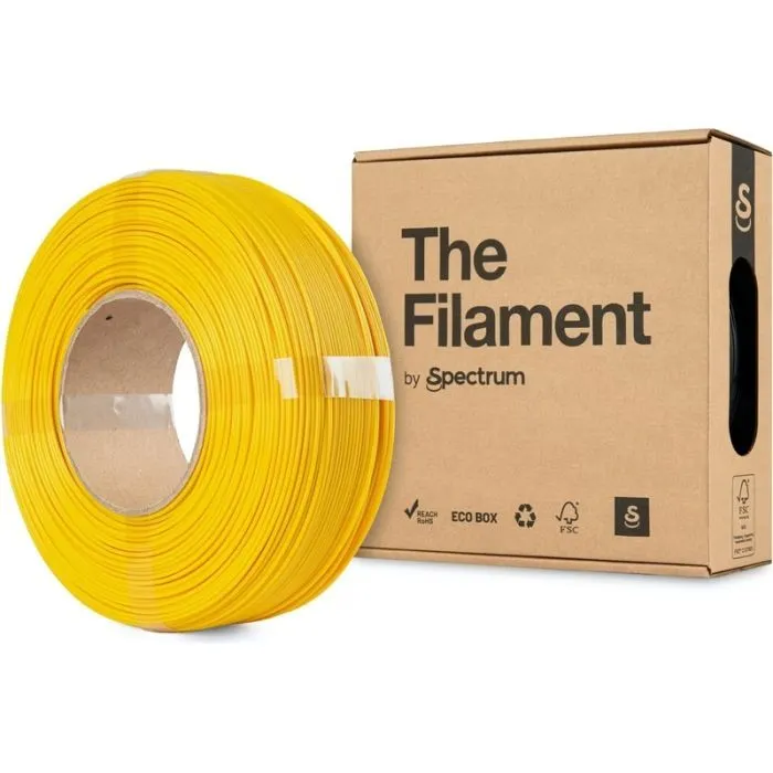 Пластик для 3D-принтера The Filament PETG 1.75mm 1kg ReFill, Yellow,Sorbet (TF-24064) изображение 3
