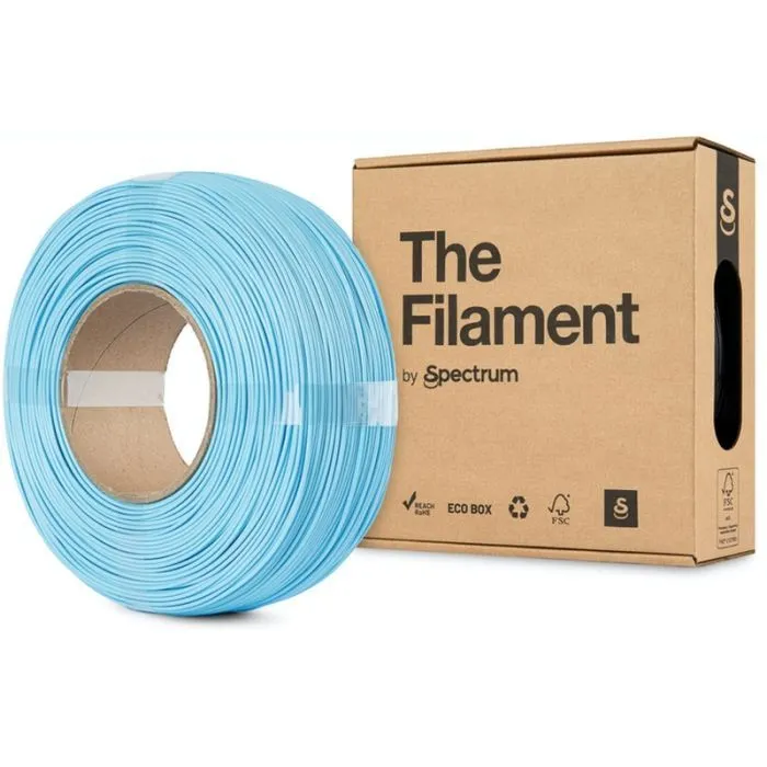 Пластик для 3D-принтера The Filament PLA 1.75mm 1kg ReFill BLUE, SKY (TF-24049) зображення 3