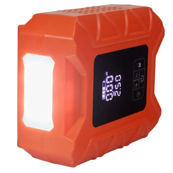 Автомобильный компрессор VOIN 4in1, 14.8V, 37.0Wh, 10000mAh, бустер, повербанк, фонарь (VC-345CL) изображение 2