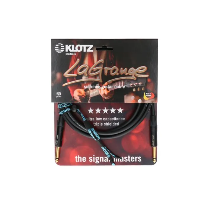 Інструментальний кабель Klotz La-Grange Instrument Cable 3 m (236038)